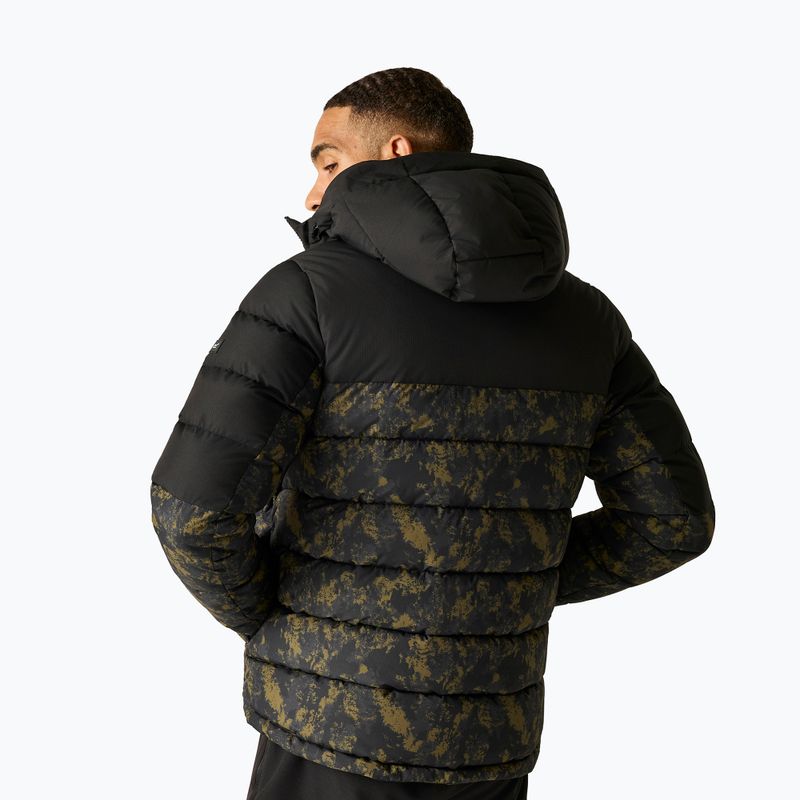 Куртка утеплена чоловіча REGATTA Aldthron textured print/black 3