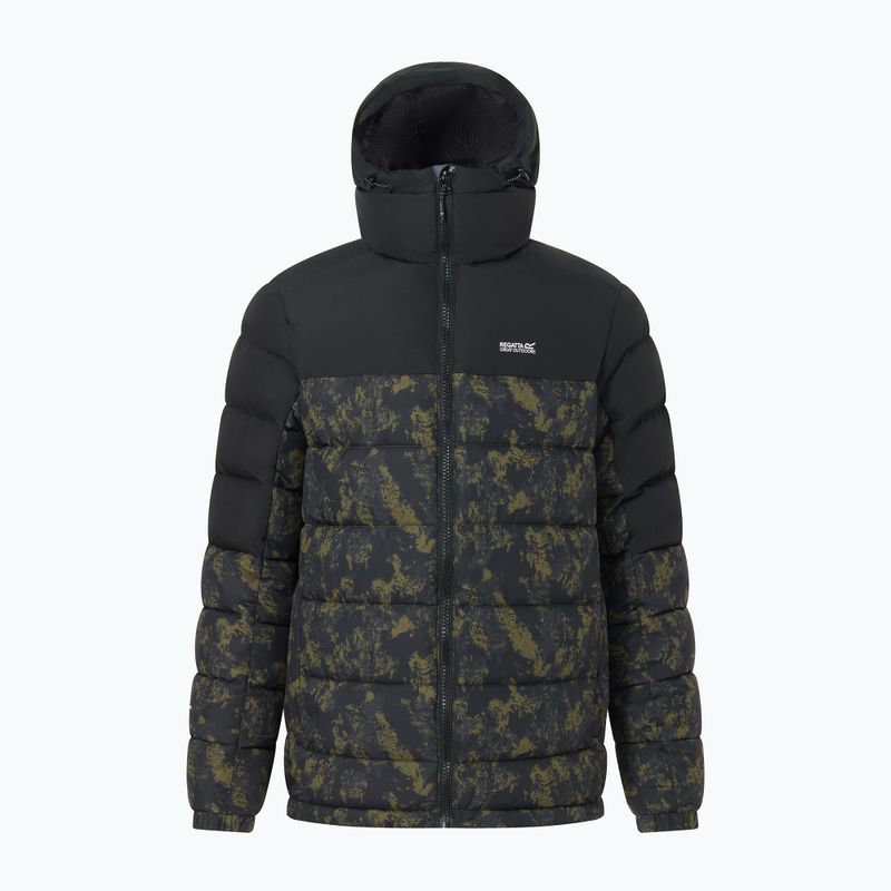Куртка утеплена чоловіча REGATTA Aldthron textured print/black 8