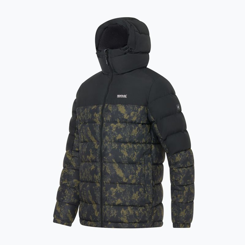 Куртка утеплена чоловіча REGATTA Aldthron textured print/black 10