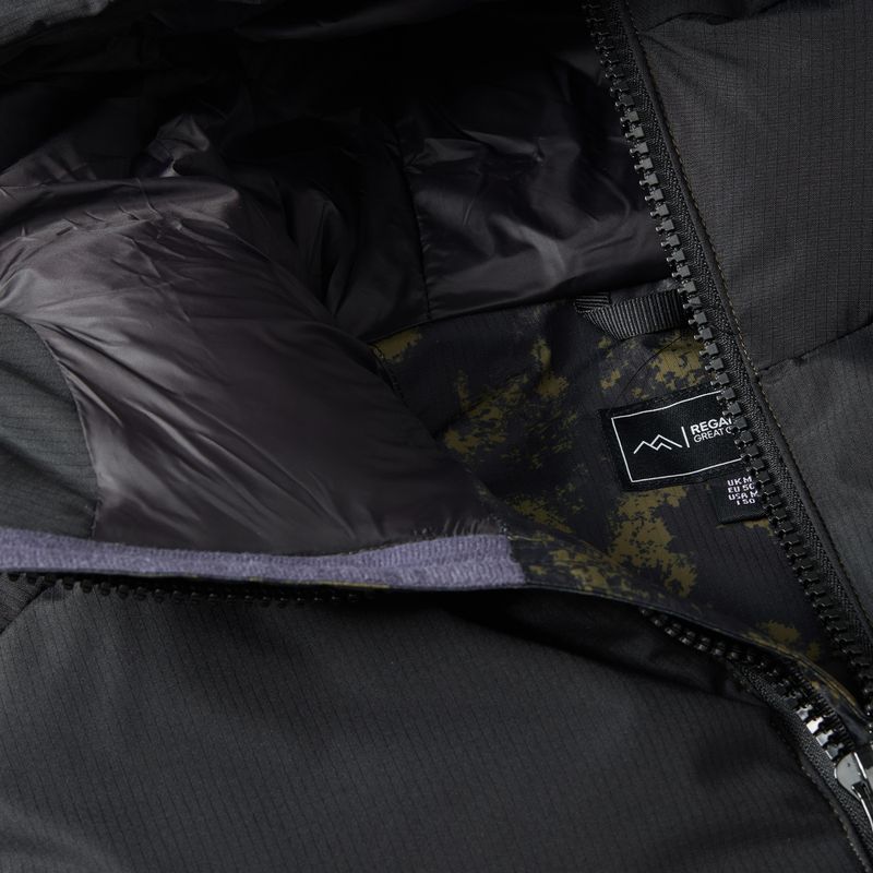 Куртка утеплена чоловіча REGATTA Aldthron textured print/black 11