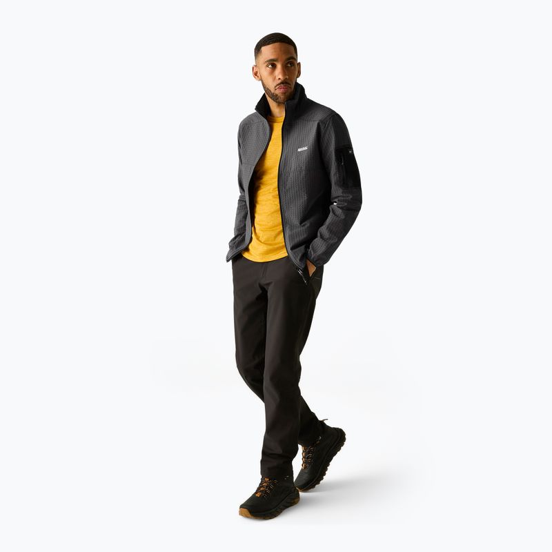 Кофта чоловіча REGATTA Baslinn ash/black 2