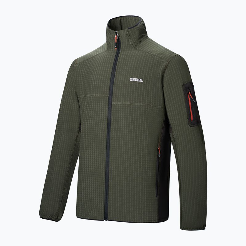Кофта чоловіча REGATTA Baslinn dark khaki/black 10