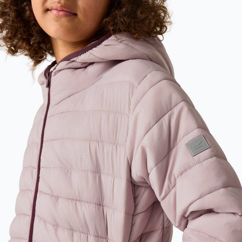 Пуховик дитячий Regatta Hooded Marizion powder lilac 10