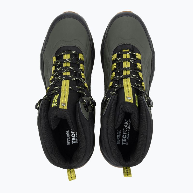 Взуття туристичне чоловіче REGATTA Onyx Mid dark khaki cyprus 3