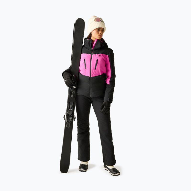 Куртка лижна жіноча Dare 2b Carve It extreme pink/black 4