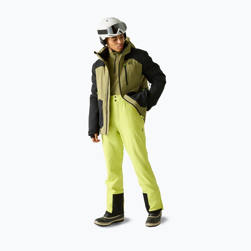 Куртка лижна чоловіча Dare2B Baseplate IV Jacket black/martini olive 4