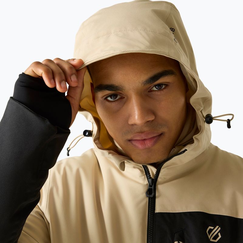 Куртка лижна чоловіча Dare2B Halfpipe IV Jacket white pepper/black 6