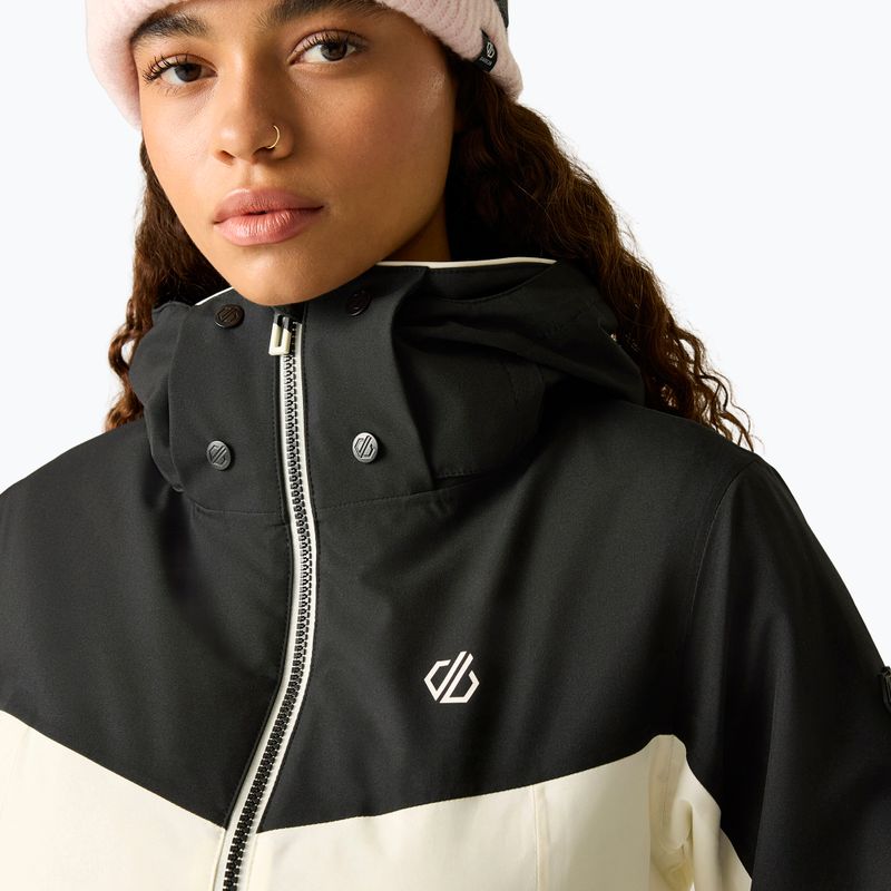 Куртка лижна жіноча Dare2B Flurry III Jacket black/egret 6