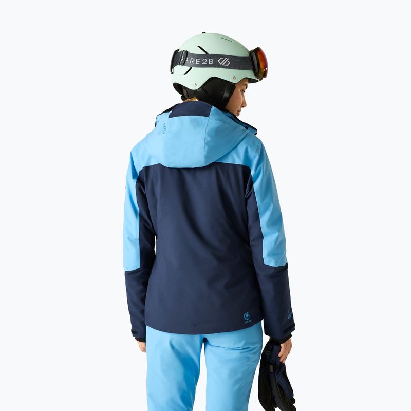 Куртка лижна жіноча Dare2B Flurry III Jacket elysium blue/navy 3