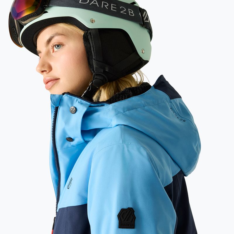 Куртка лижна жіноча Dare2B Flurry III Jacket elysium blue/navy 5