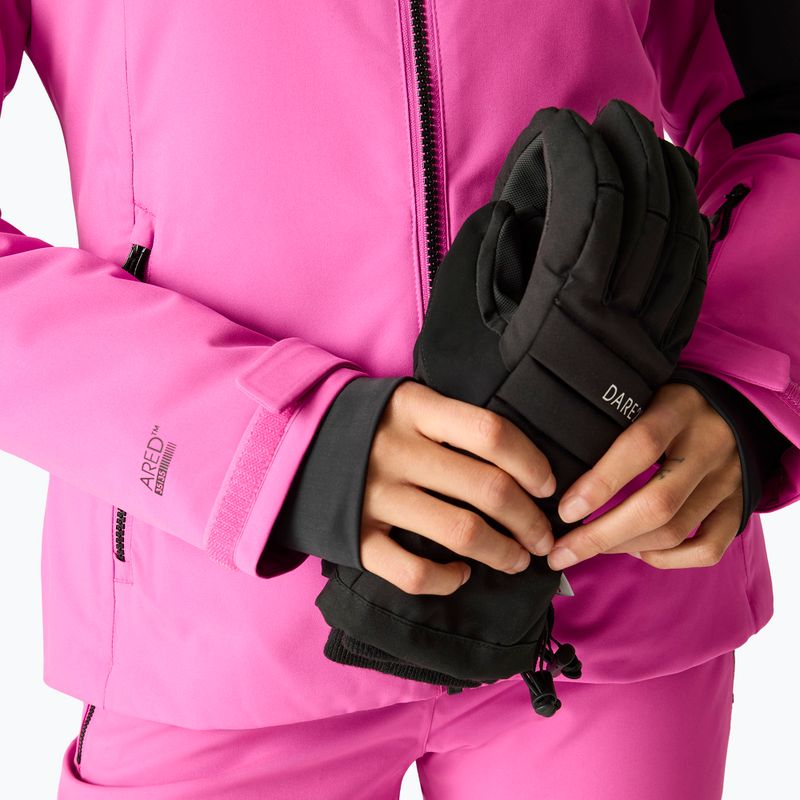 Куртка лижна жіноча Dare2B Flurry III Jacket extreme pink/black 6