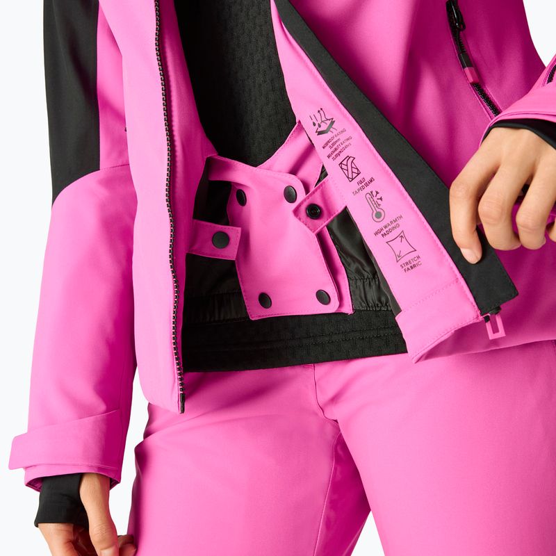 Куртка лижна жіноча Dare2B Flurry III Jacket extreme pink/black 8