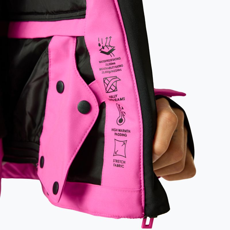 Куртка лижна жіноча Dare2B Flurry III Jacket extreme pink/black 9