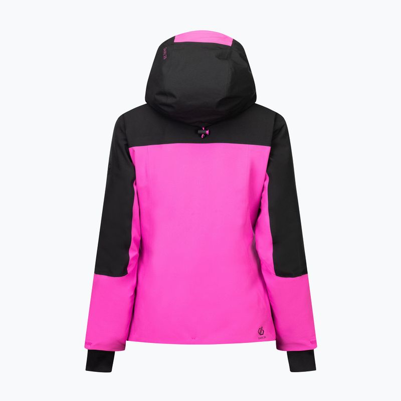 Куртка лижна жіноча Dare2B Flurry III Jacket extreme pink/black 11