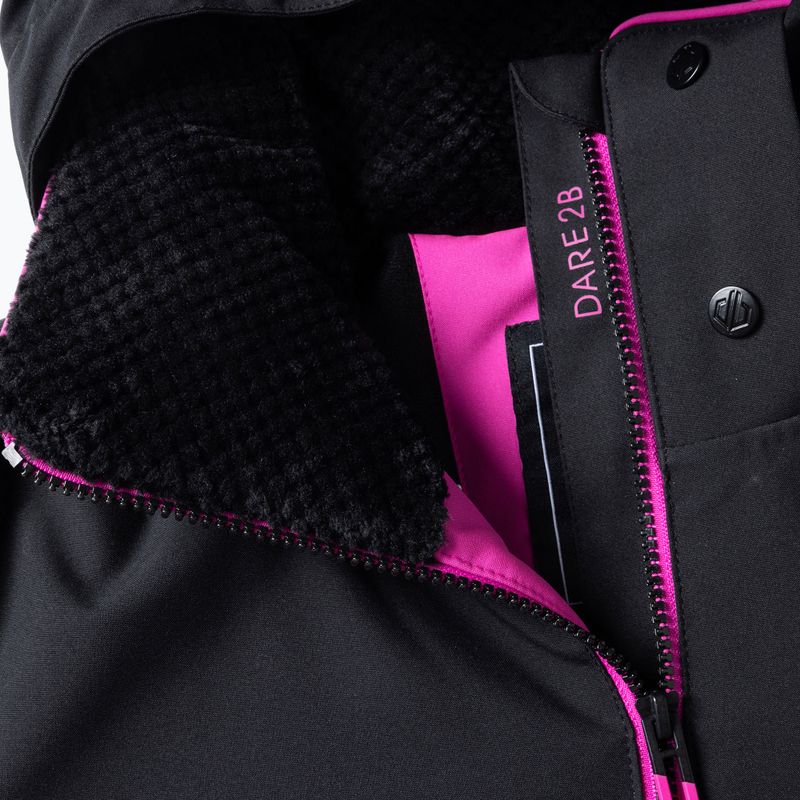 Куртка лижна жіноча Dare2B Flurry III Jacket extreme pink/black 13