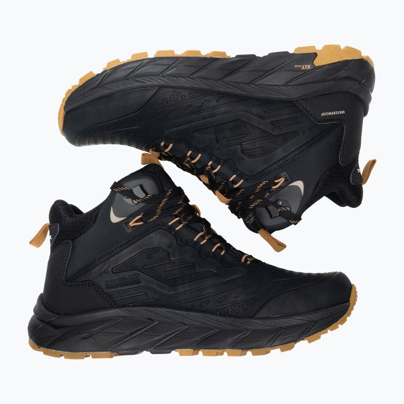 Взуття туристичне чоловіче REGATTA Derino Mid Black/Rubber 2