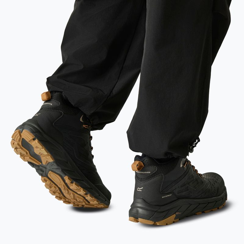 Взуття туристичне чоловіче REGATTA Derino Mid Black/Rubber 8