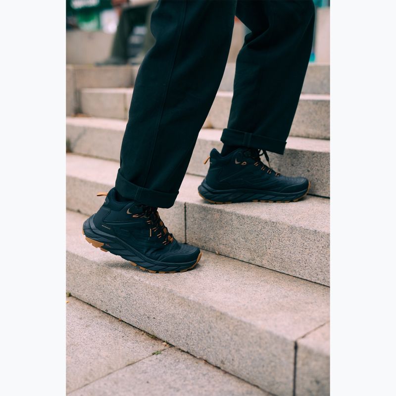 Взуття туристичне чоловіче REGATTA Derino Mid Black/Rubber 10
