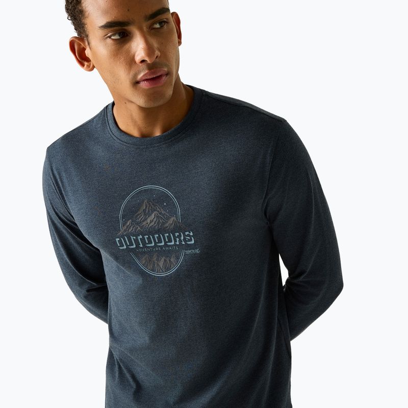 Лонгслів чоловічий REGATTA Maylow navy original outdoors 4