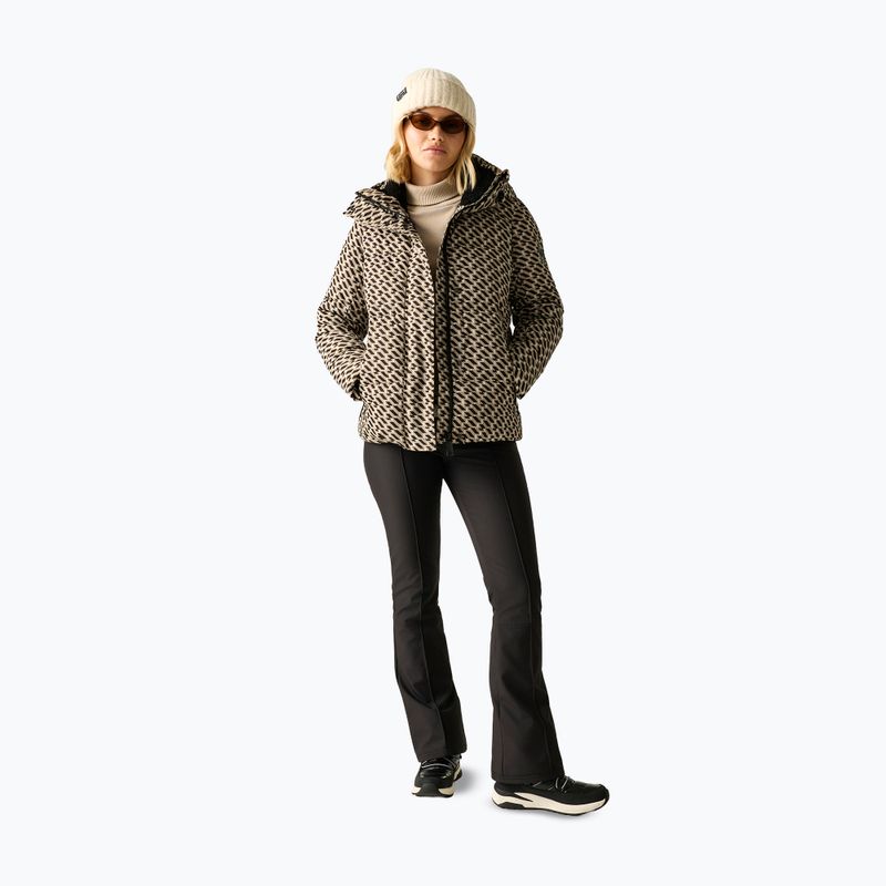 Куртка лижна жіноча Dare 2b Allure Jacket white pepper geo print 2