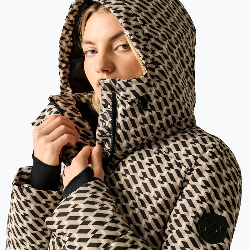 Куртка лижна жіноча Dare 2b Allure Jacket white pepper geo print 6