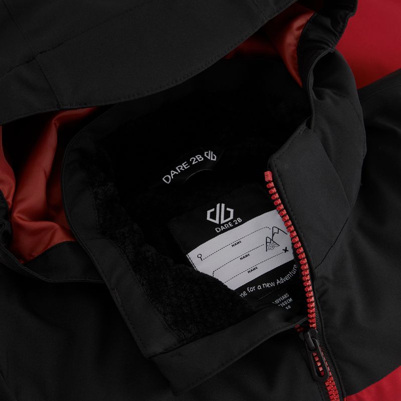 Куртка лижна дитяча Dare 2b Cheery black/danger red 13