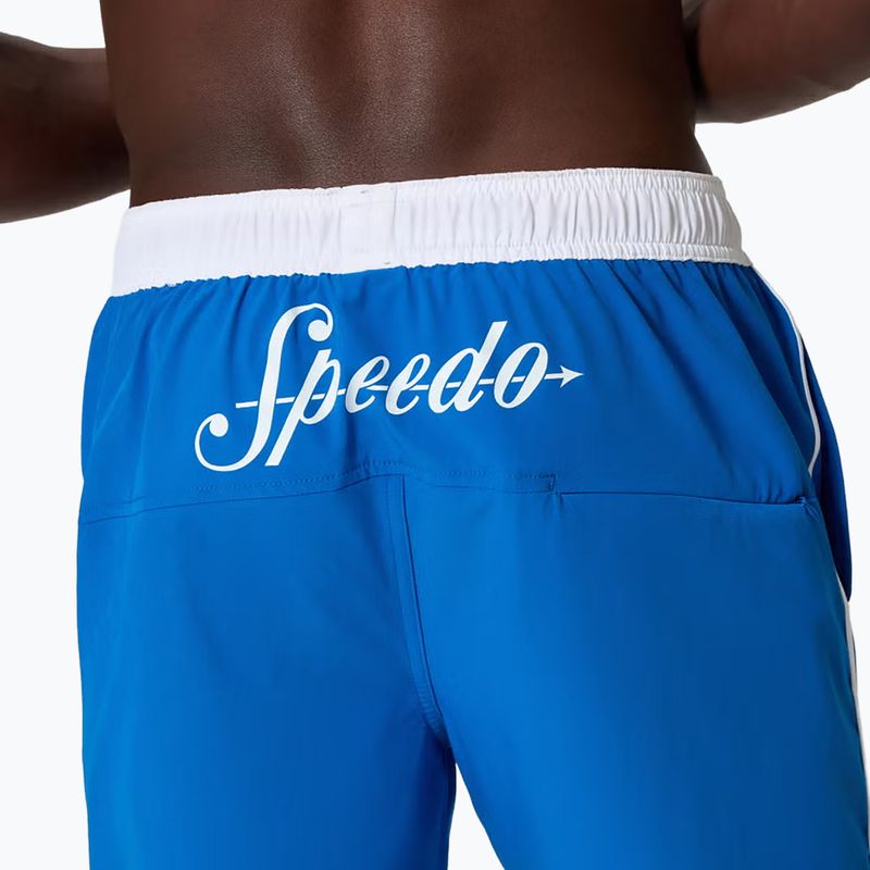 Шорти для плавання чоловічі Speedo Jetstream Retro Logo Volley 16" 8-005082002 turkish sea 6