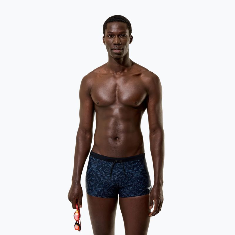 Плавки-боксерки чоловічі Speedo Valmilton Aquashort anthracite 3