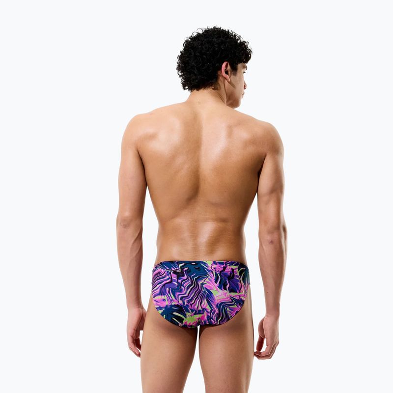 Плавки чоловічі Speedo Printed Brief techno jungle/orchid shine 4