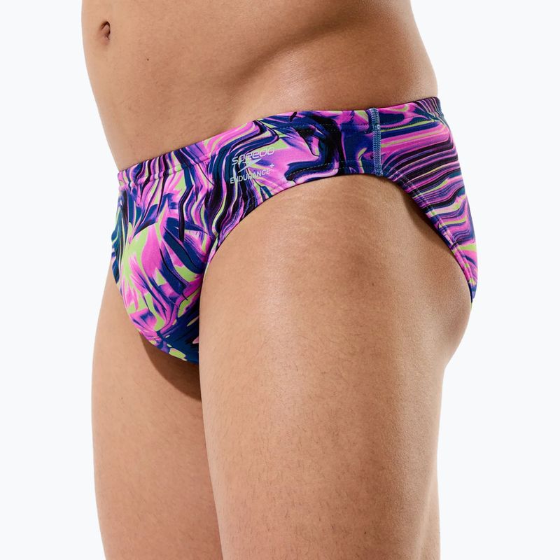 Плавки чоловічі Speedo Printed Brief techno jungle/orchid shine 6