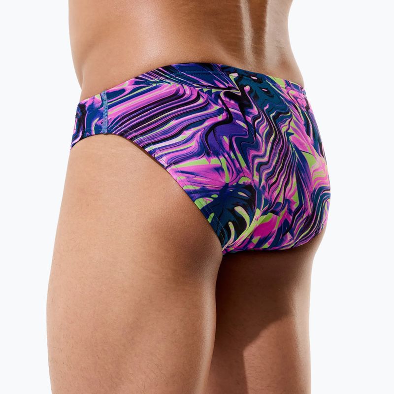 Плавки чоловічі Speedo Printed Brief techno jungle/orchid shine 7