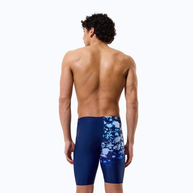 Плавки чоловічі Speedo Placement Printed Jammer moonglow smoke/navy 4