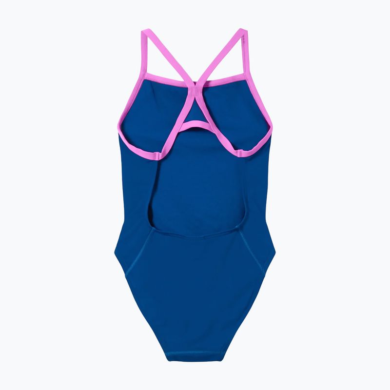 Купальник суцільний жіночий Speedo Solid Turnback denim teal 7