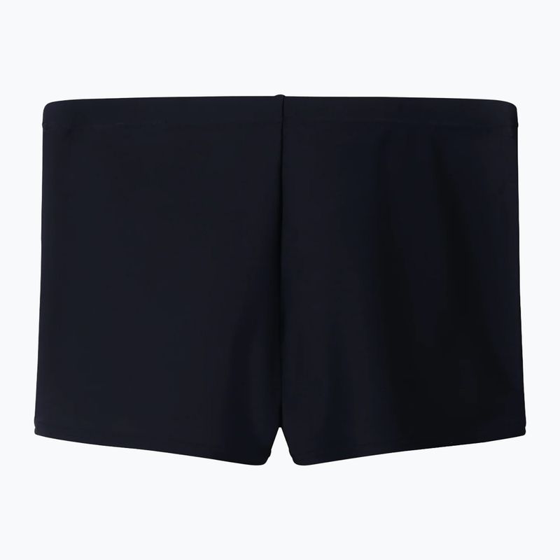 Плавки-боксерки чоловічі Speedo Medley Logo Aquashort anthracite/hyper teal 2