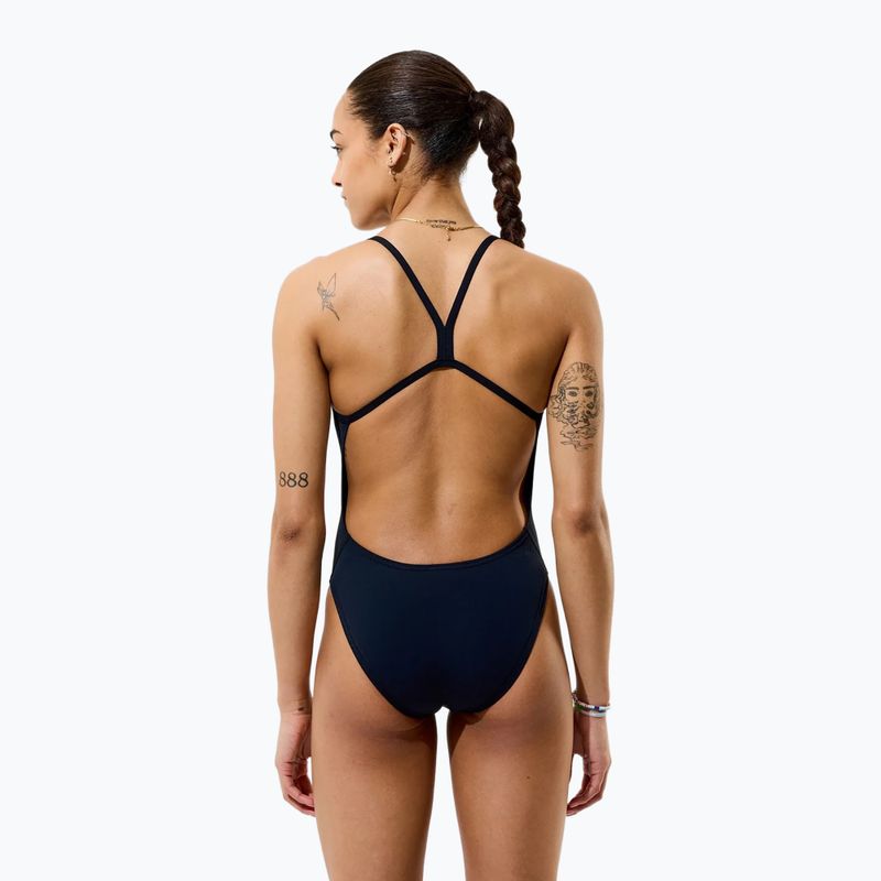 Купальник суцільний жіночий Speedo Solid Endurancex V-Back 2.0 team black 4