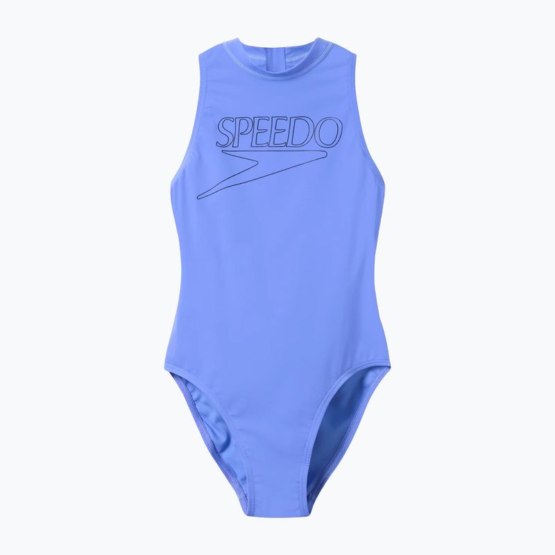 Купальник суцільний жіночий Speedo Endurance+ Logo Hydrasuit moonlight lavender 6