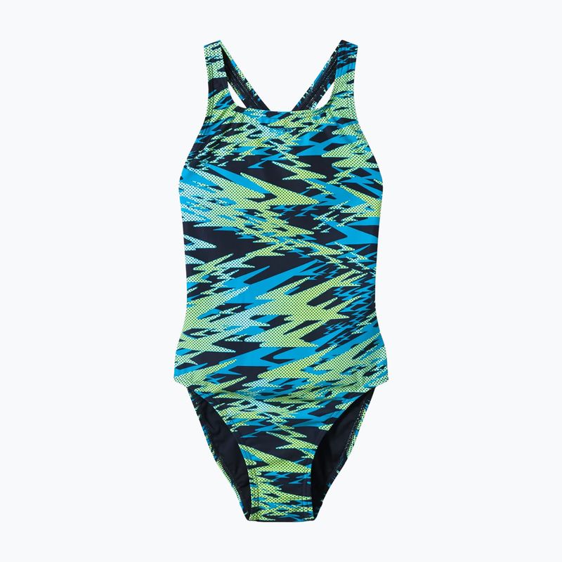 Купальник суцільний жіночий Speedo Hyperboom Print Medalist hyper teal 7