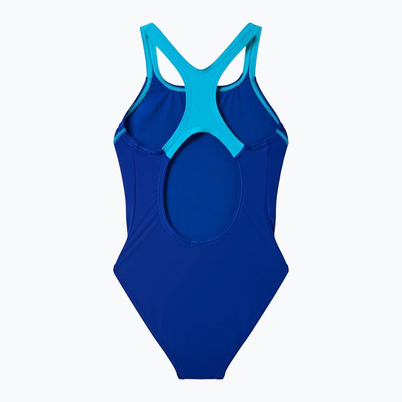 Купальник суцільний дитячий Speedo Medley Logo Medalist night watch/hyper teal 2