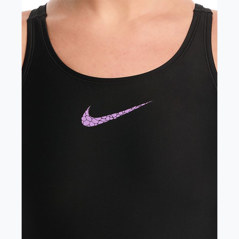 Купальник суцільний жіночий Nike Logo Graphic bright violet 4