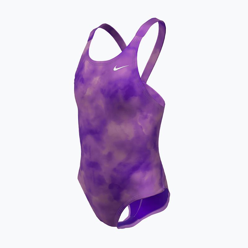Купальник суцільний дитячий Nike Hydrastrong Multi Pr light magenta 2