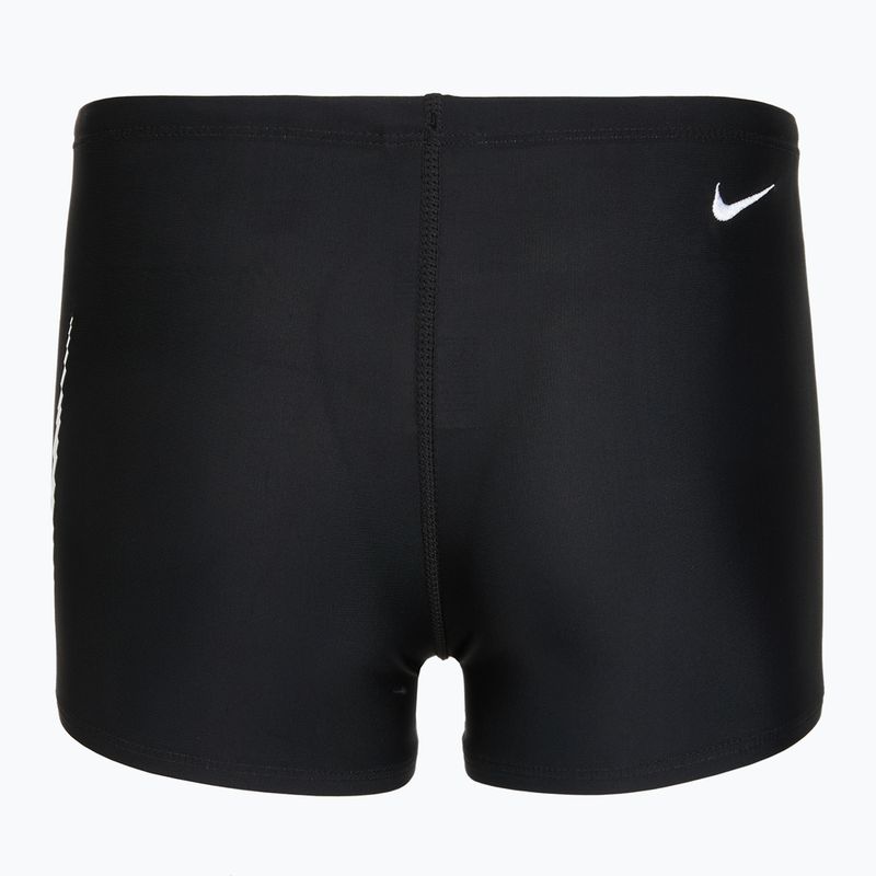 Плавки дитячі Nike Logo Graphic Square Leg black 2