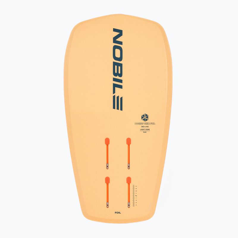 Дошка для кайтсерфінгу + гідрофойл Nobile Pocket Skim Zen Foil Freeride G10 2