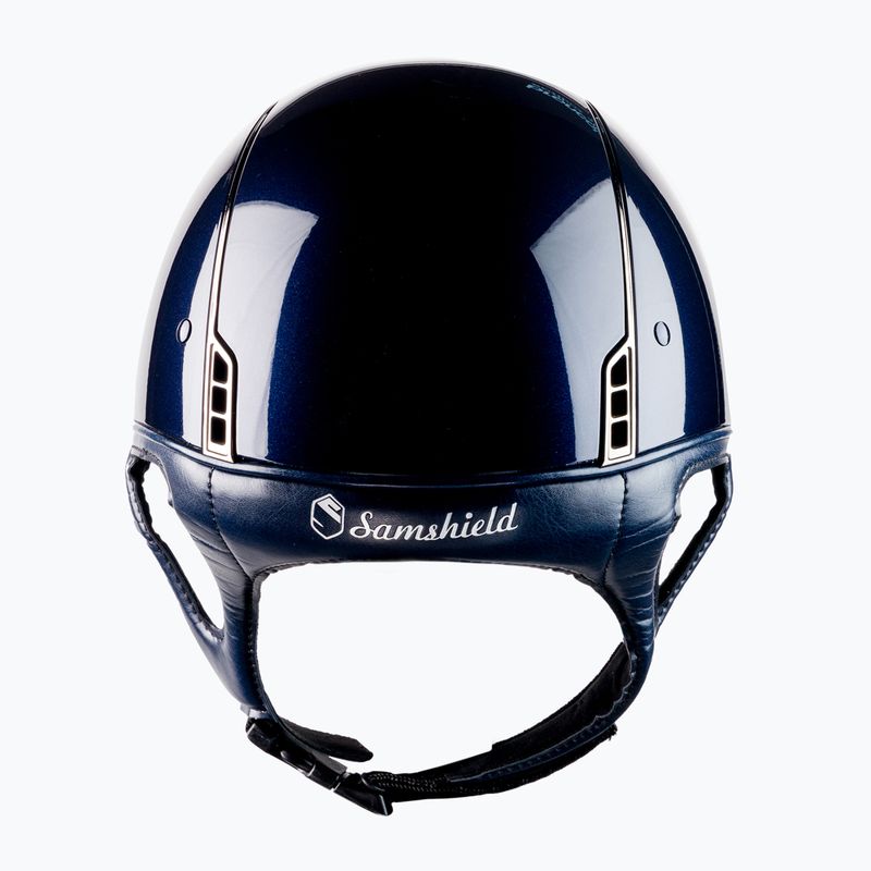Шолом для верхової їзди Samshield Shadow Glossy синій 3125659666968 3