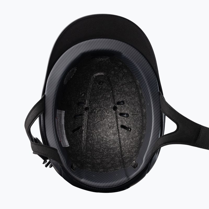 Шолом для верхової їзди Samshield Shadowmatt Rose Gold Trim Blason чорний 3125659666777 5