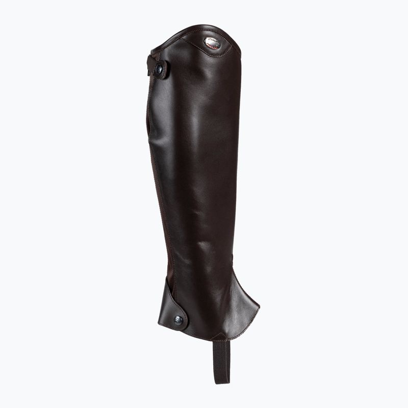 Краги шкіряні Parlanti Mini Chaps Calfskin коричневі MCBRS 3