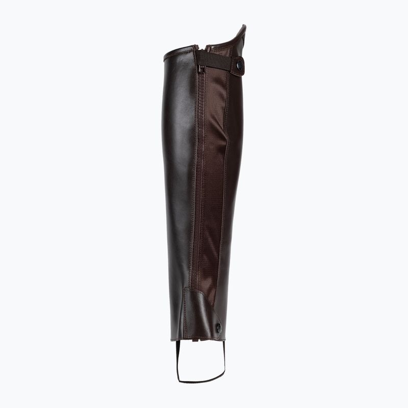 Краги шкіряні Parlanti Mini Chaps Calfskin коричневі MCBRS 5