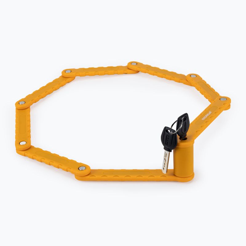 Замок велосипедний GERDA Fold Lite 950V жовтий 0SF00095000.MXV2YP 2