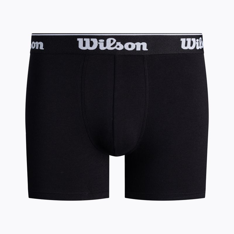 Боксери чоловічі Wilson 2 pack чорні/зелені W875V-270M 2