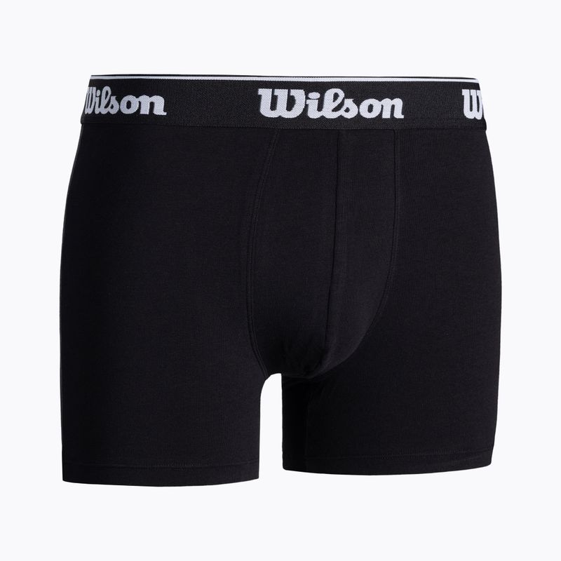 Боксери чоловічі Wilson 2 pack чорні/зелені W875V-270M 6
