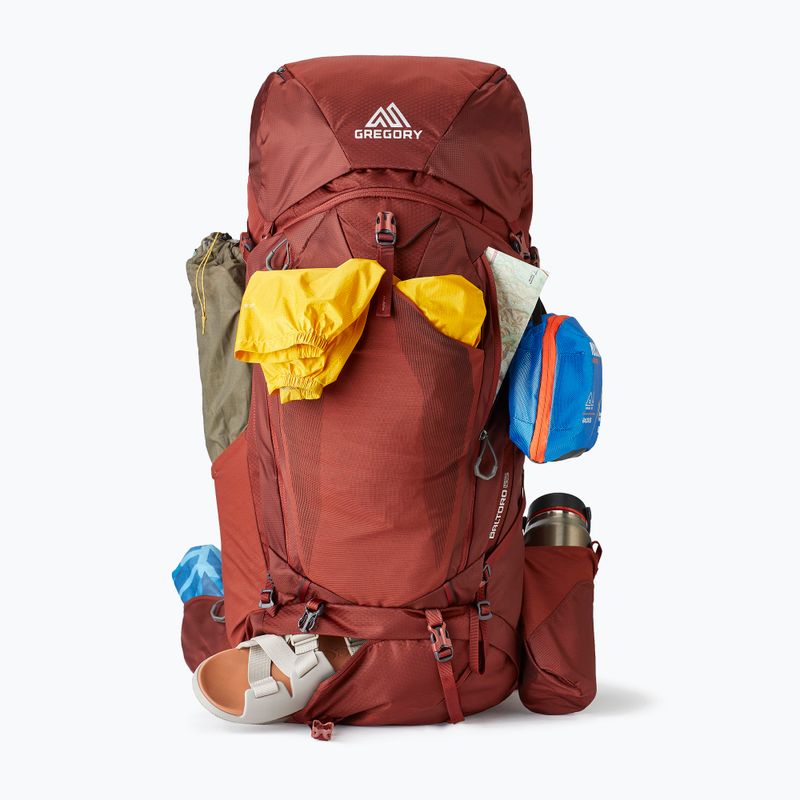 Рюкзак трекінговий чоловічий Gregory Baltoro 65 л S brick red 5